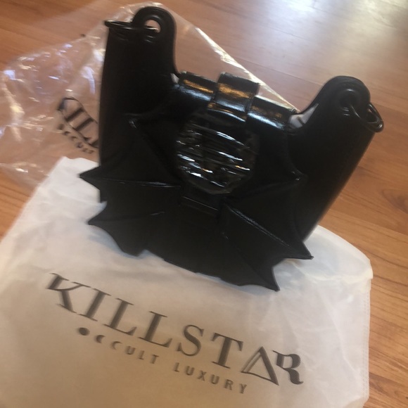 Killstar Handbags - killstar Bat Pentagramn Zana Handbag purse nwt